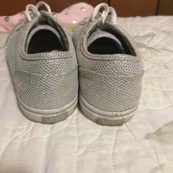 Silver glitter vans - Picture 3 of 4
